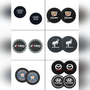 Car Coasters Set Assorted Car Makes